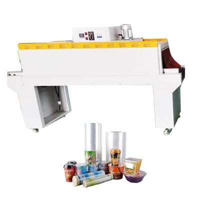 qualidade  Semi-automatic Beverage L Type Sealing Cutting Packing Machine With Thermo Shrink Tunnel fábrica